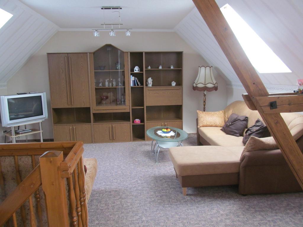 Ferienwohnung Am Storchennest Schmogrow Exteriör bild